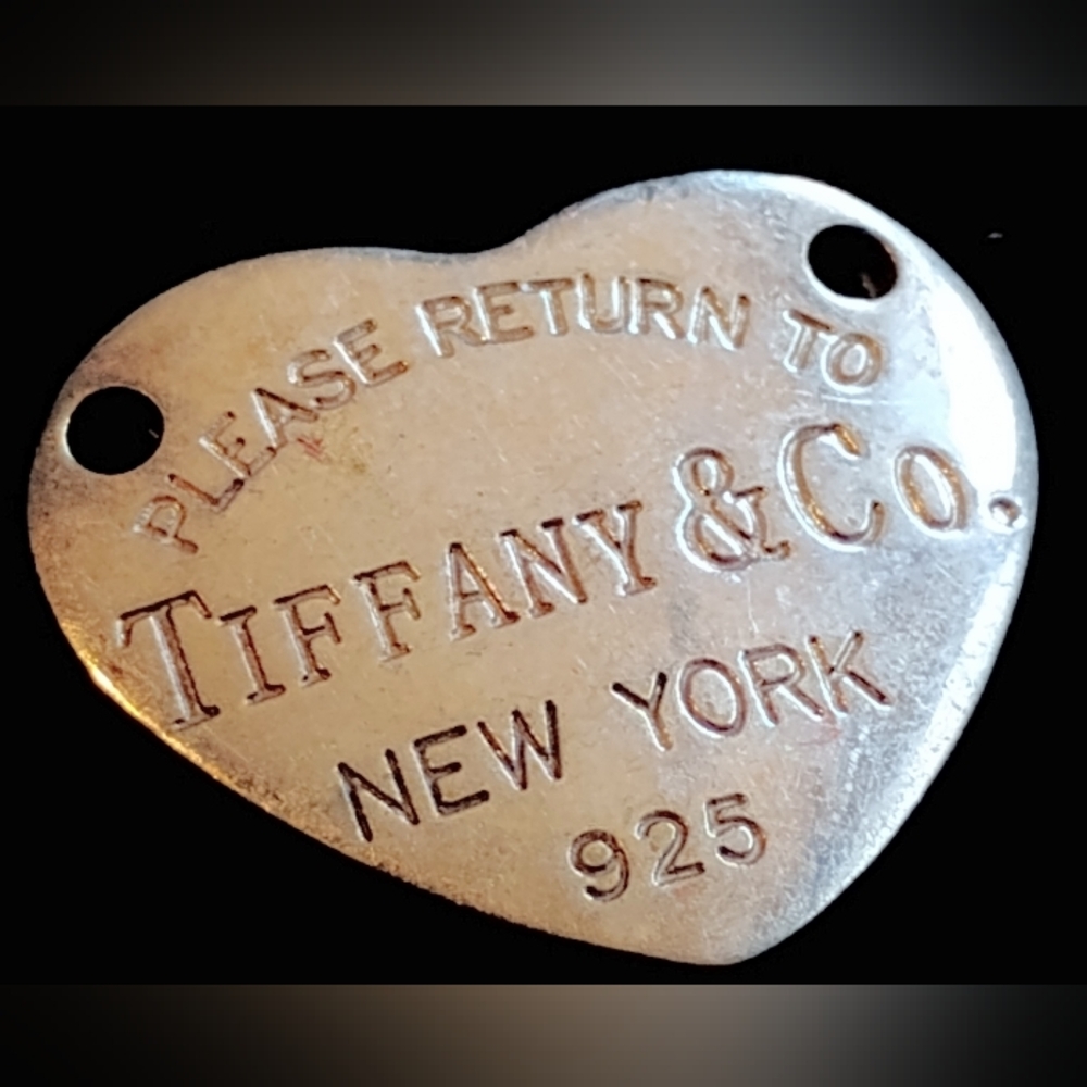 Tiffany & Co. Silver Heart Tag/Charm